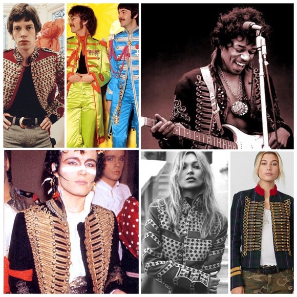 Jagger Military Chambray Bomber Jacket - Picture 4 of 8